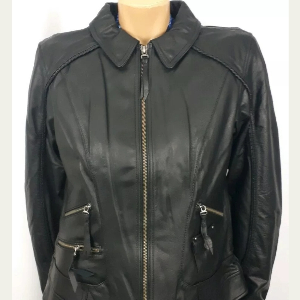 Harley Davidson Womens M Heritage Leather Jacket